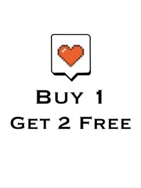 ❤️ = BUY 1 GET 2 FREE (5lb Limit)